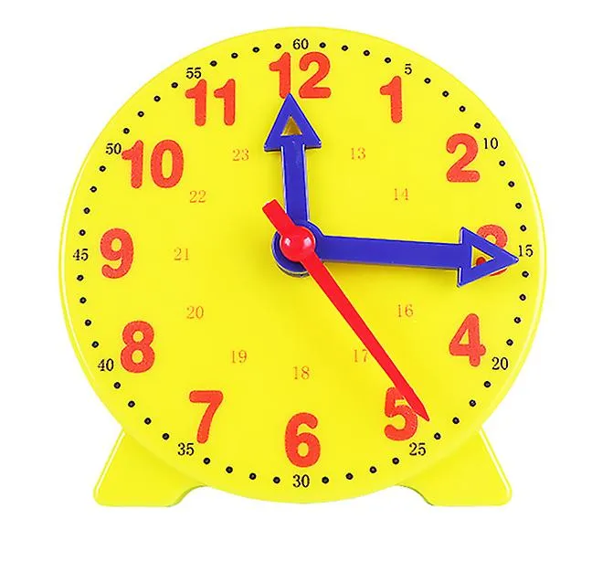 10.*10*1.2cm 10cm three-needle clocks for students to use three-needle linkage clock face model mathematics teaching AZ13804