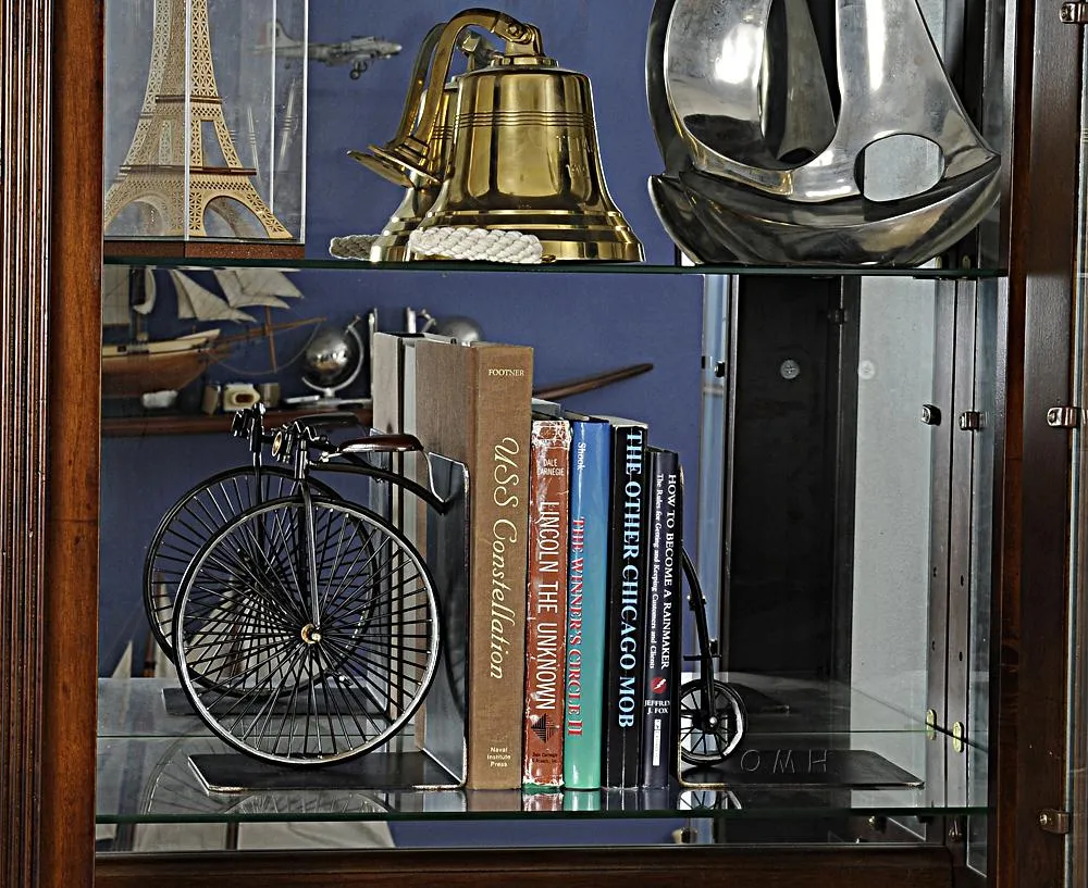 1870 The High Wheeler Bookend