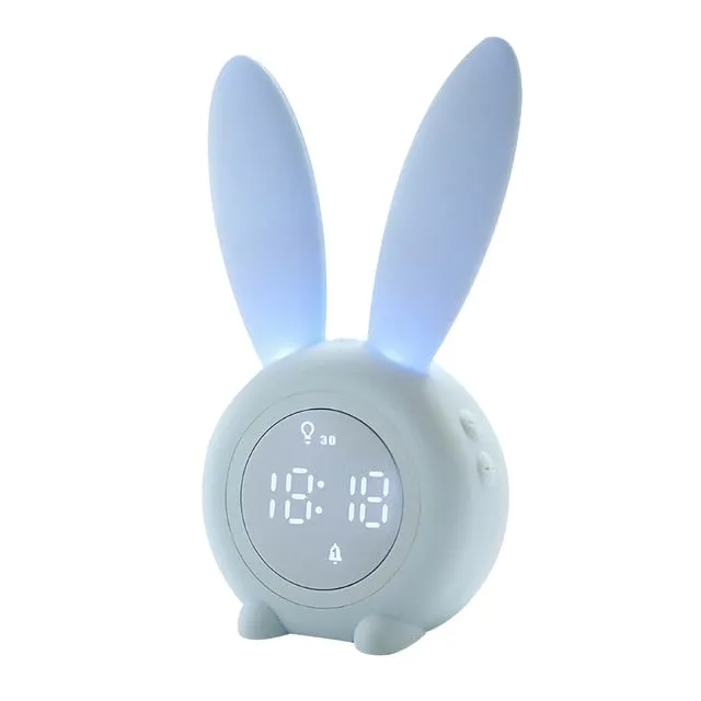 Adorable Digital Bunny Alarm Clock