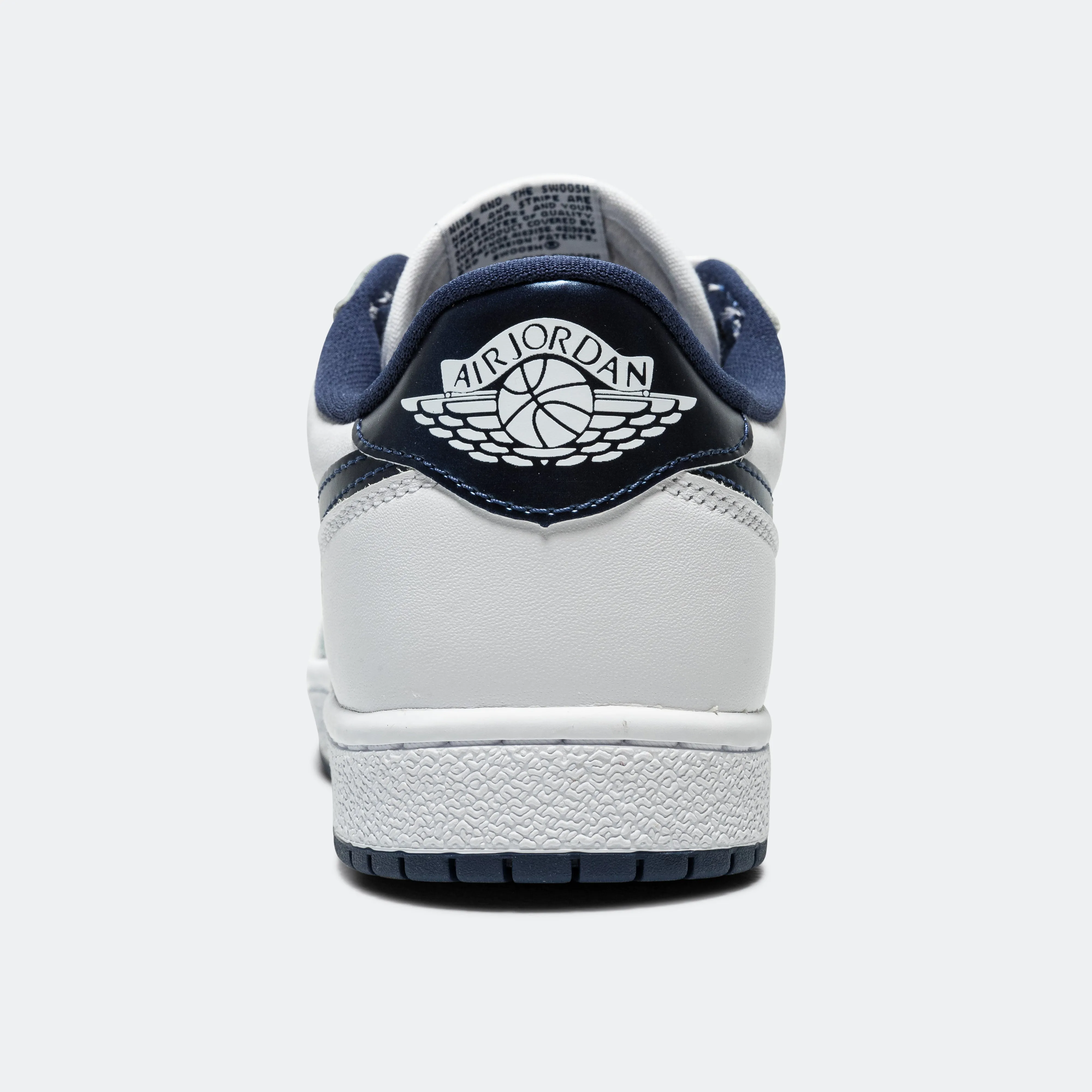 Air Jordan 1 Low 85 - White/Metallic Navy