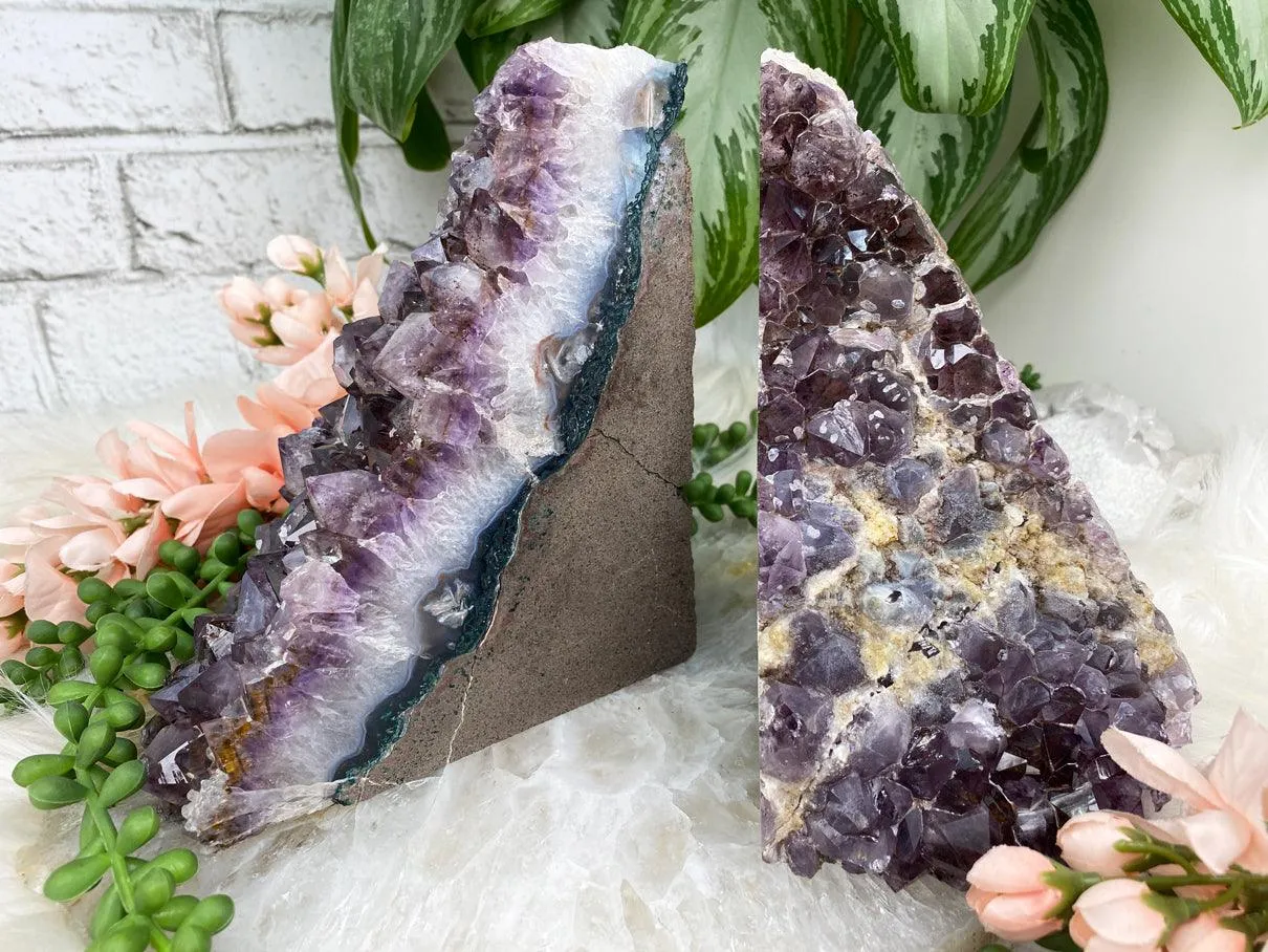 Amethyst Bookends