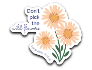 Asto Wamah Wildflower Sticker Decal