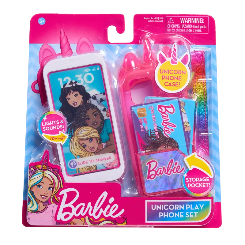 Barbie Unicorn Play Phone Set