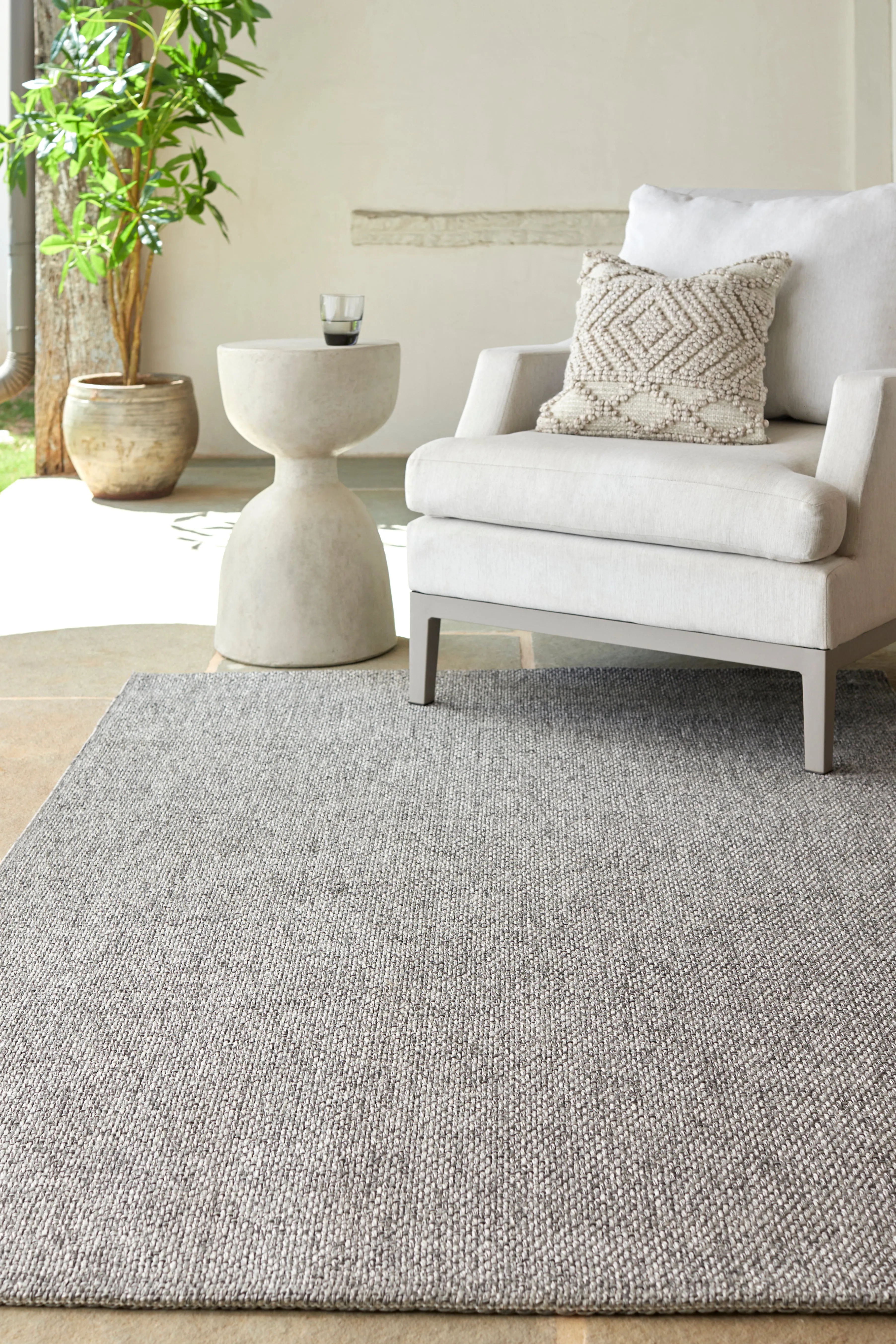 Becki Owens Birdie Silver Woven Rug