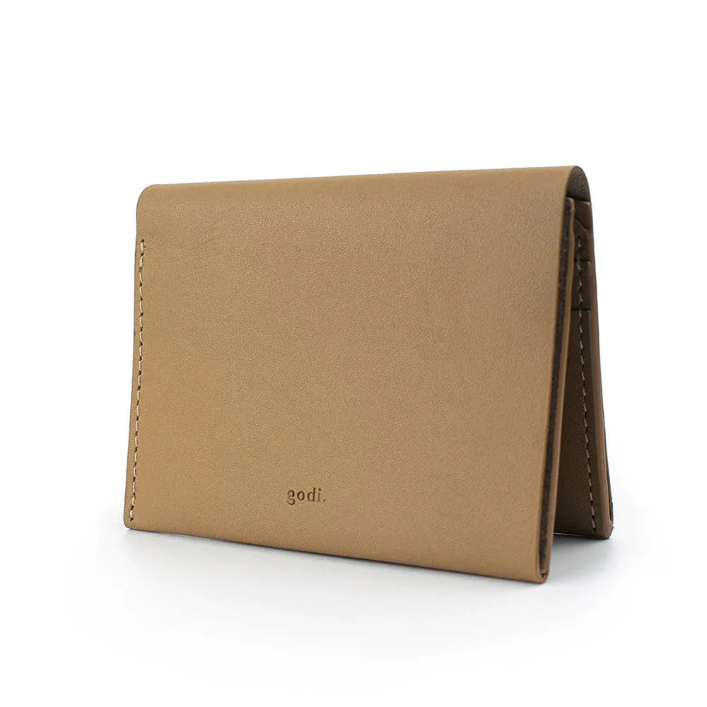 Bifold Wallet in Coffee Brown