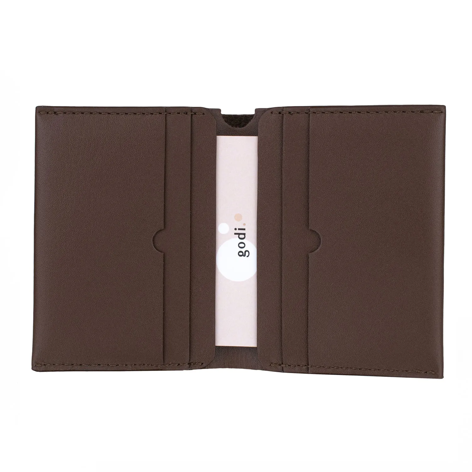 Bifold Wallet in Coffee Brown