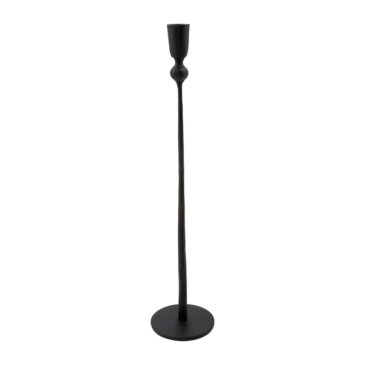 Black Iron Slim Candle Holders