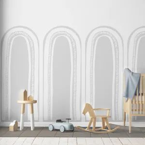 Boho Double Arch Wall Decal Set