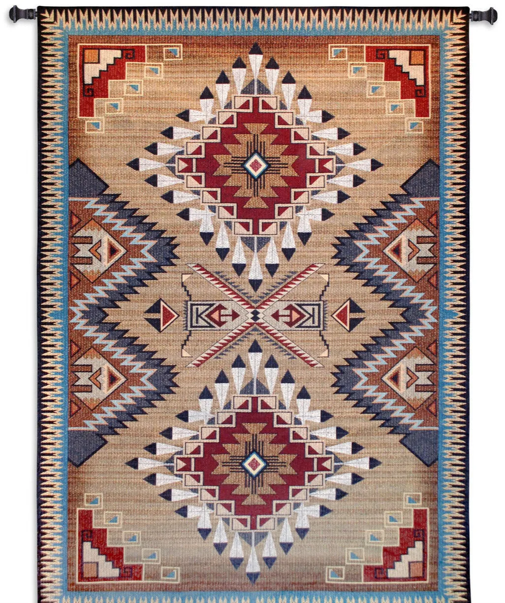 Brazos Geometric Wall Tapestry