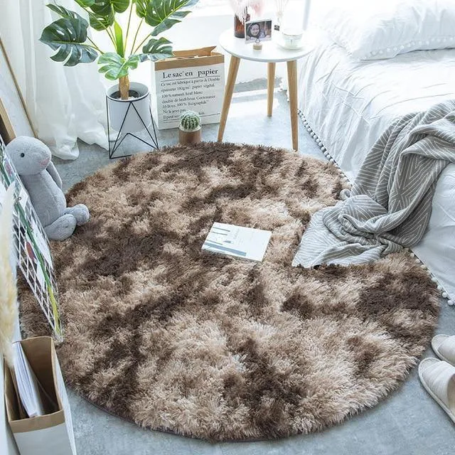 Bubble Kiss Fluffy Long Plush Faux Fur Rug