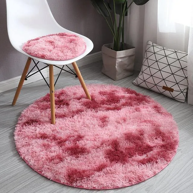 Bubble Kiss Fluffy Long Plush Faux Fur Rug