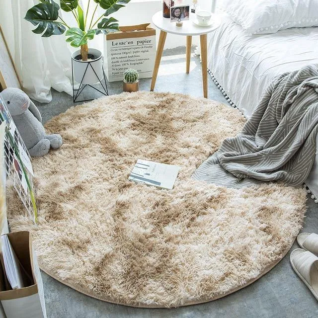 Bubble Kiss Fluffy Long Plush Faux Fur Rug