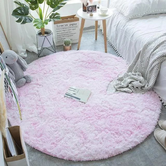 Bubble Kiss Fluffy Long Plush Faux Fur Rug