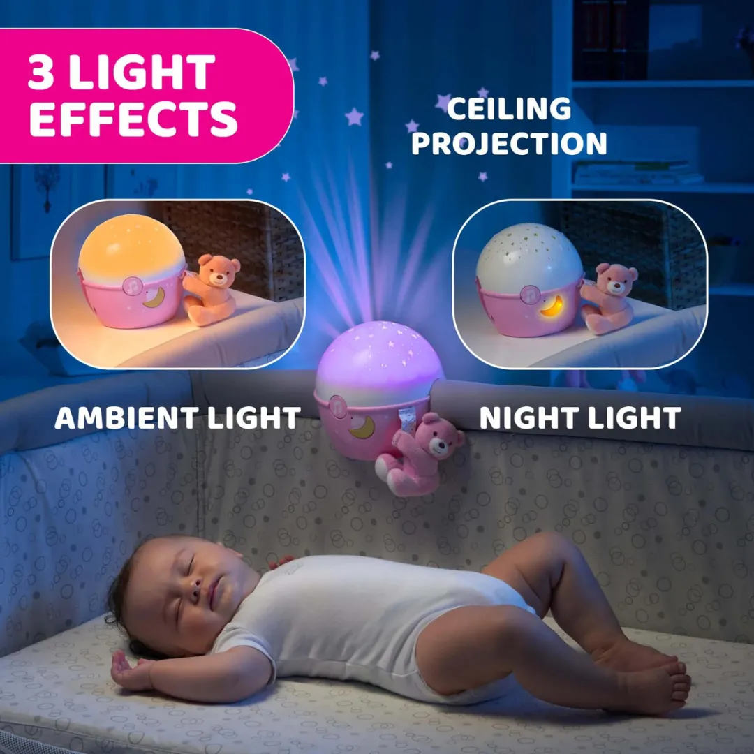 Chicco Next2Stars Projector Pink ( 0m  )