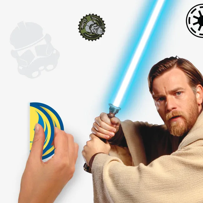 Classic Obi-Wan Peel And Stick Giant Wall Decals