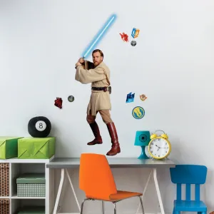 Classic Obi-Wan Peel And Stick Giant Wall Decals