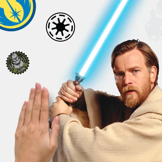 Classic Obi-Wan Peel And Stick Giant Wall Decals