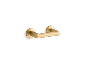 Components 3.75" Toilet Paper Holder in Vibrant Brushed Moderne Brass