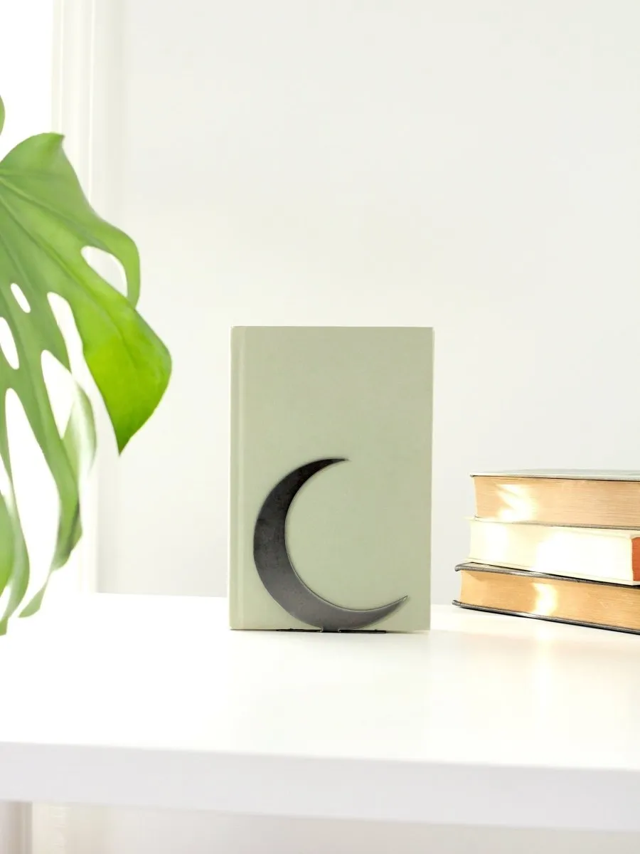 Crescent Moon Bookend