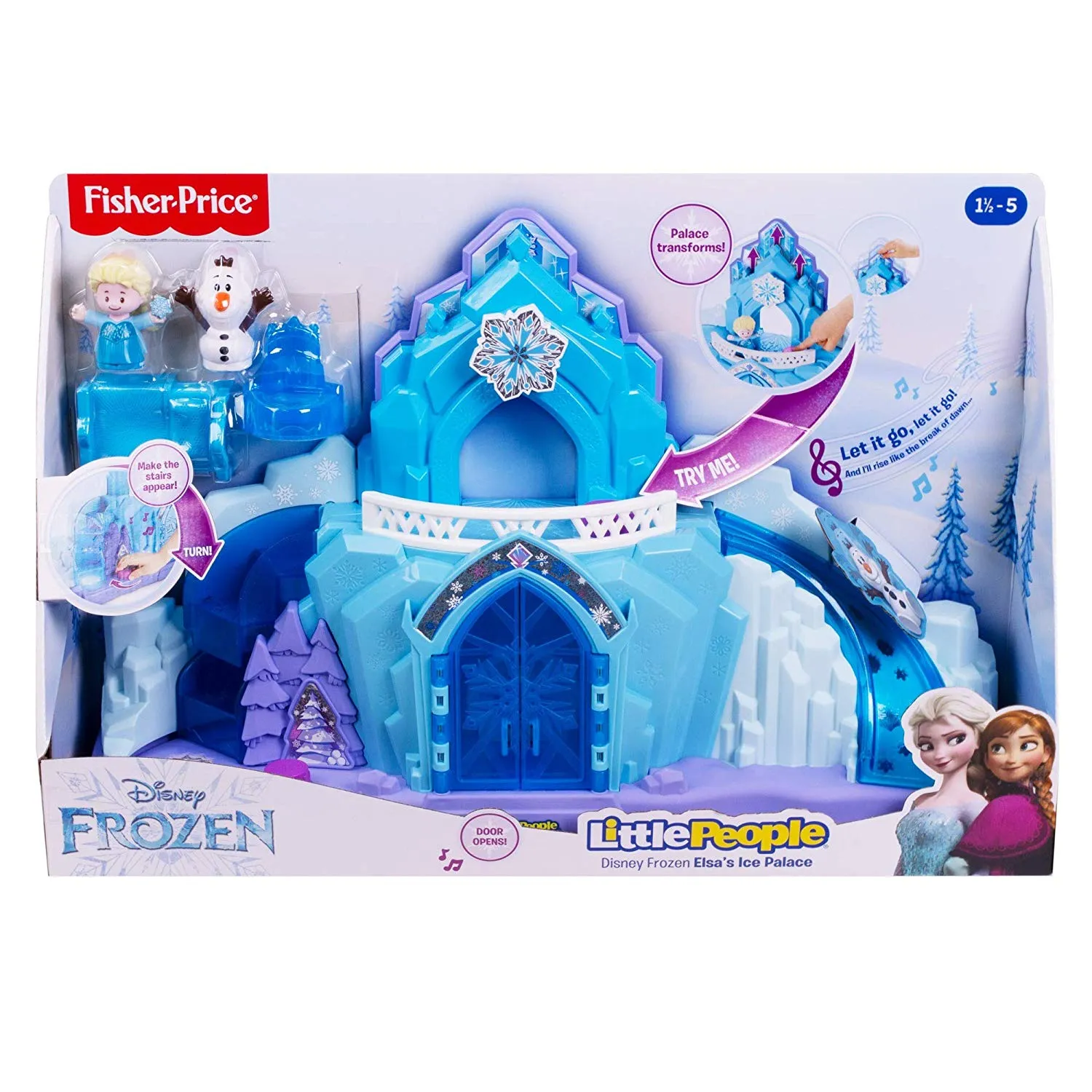 Disney Frozen Elsa's Ice Palace by Little People