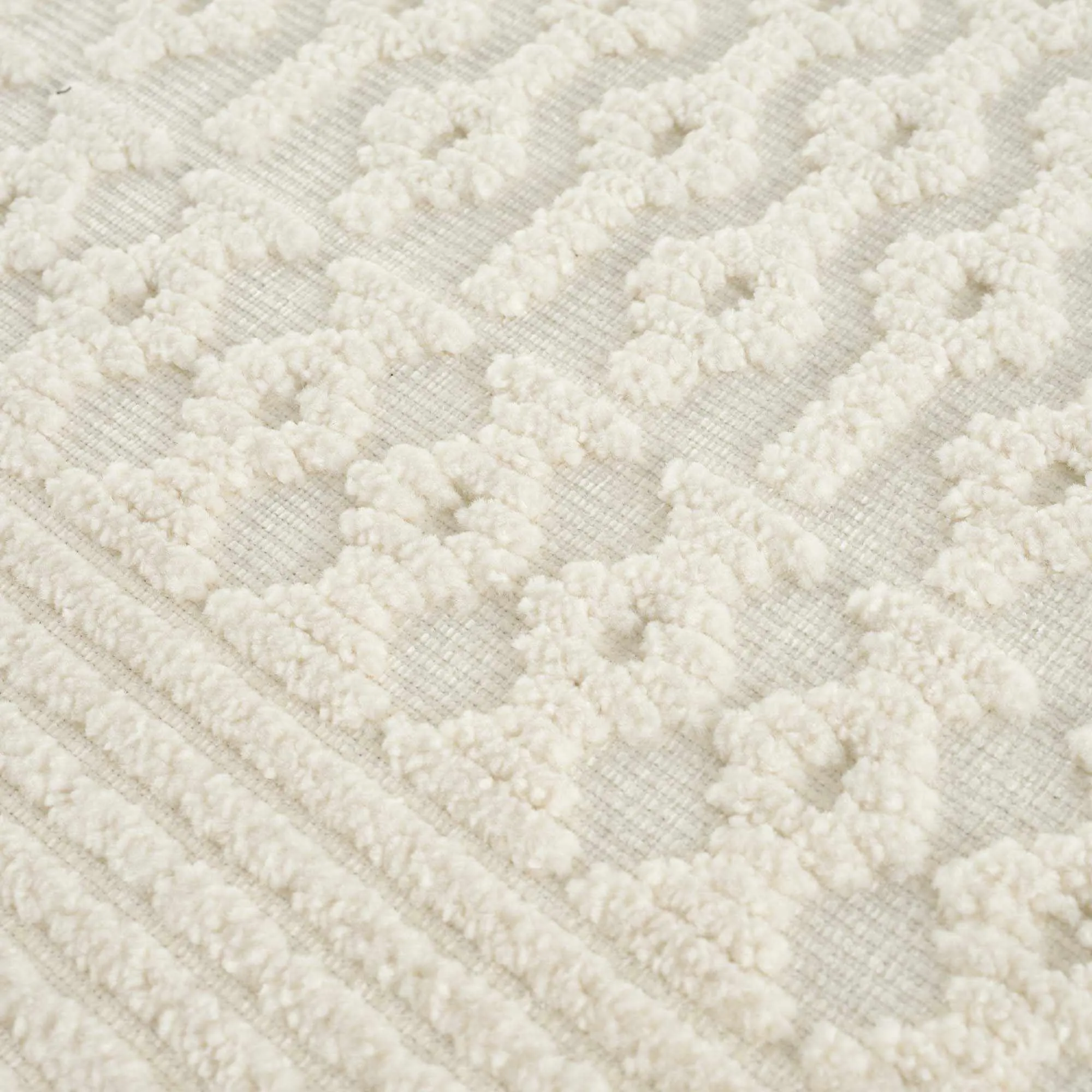 Drago White Washable Area Rug