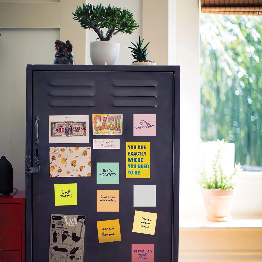 Dry Erase Sticky Notes Removable Wall Decal