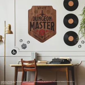 Dungeons & Dragons Dungeon Master Giant Peel & Stick Wall Decal With Alphabet