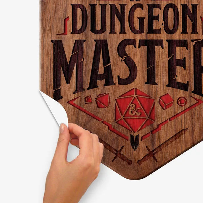 Dungeons & Dragons Dungeon Master Giant Peel & Stick Wall Decal With Alphabet