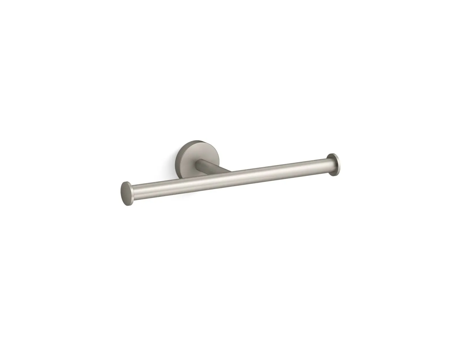 Elate 3.25" Toilet Paper Holder in Vibrant Brushed Nickel