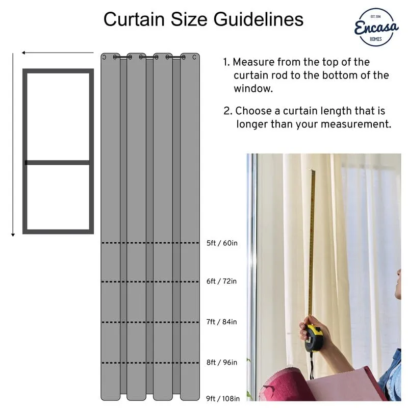 Encasa XO Printed   Solid Window Curtains with Tie Back (5 ft, Trellis Copper Combo) Pack of 3