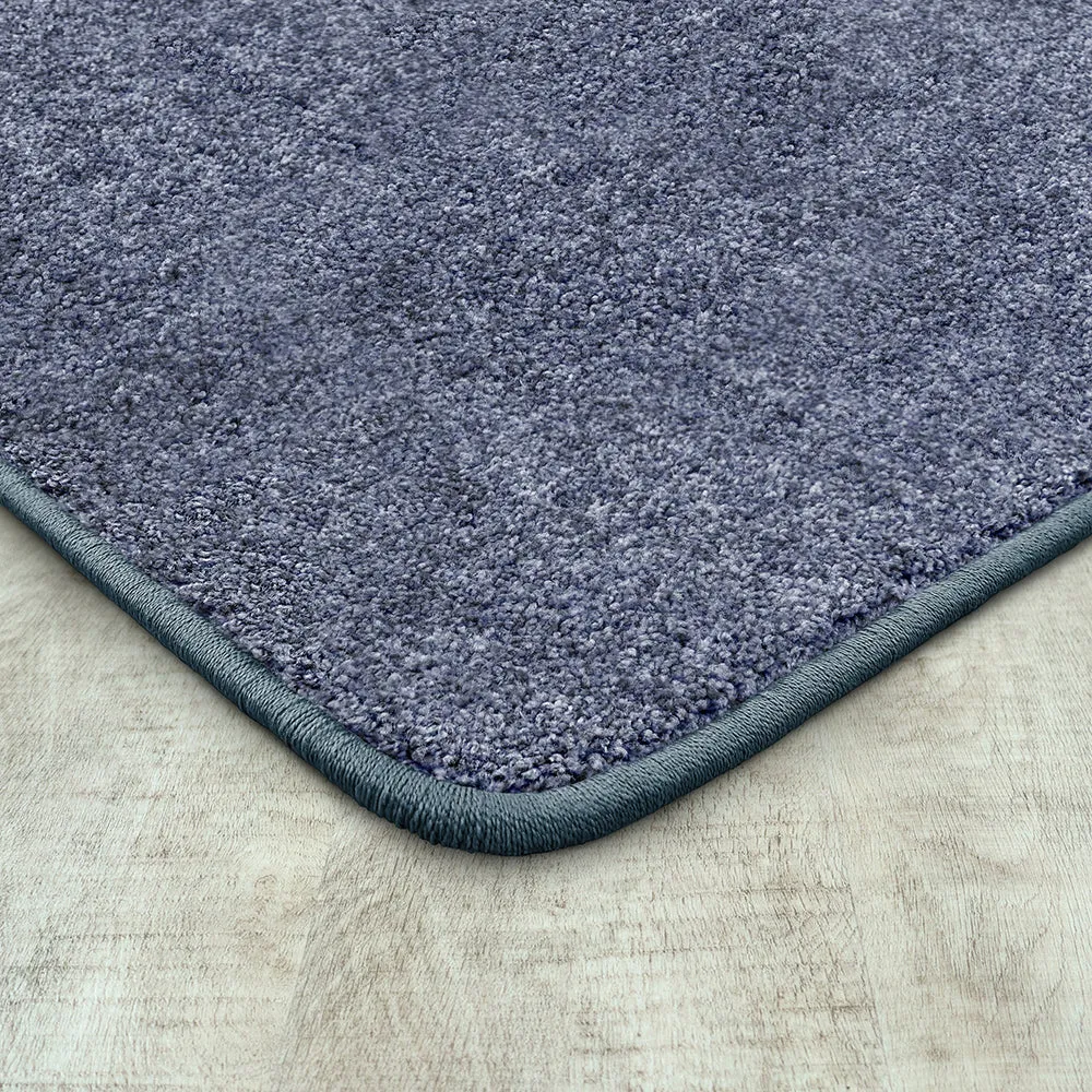 Endurance Rectangular Glacier Blue Area Rug