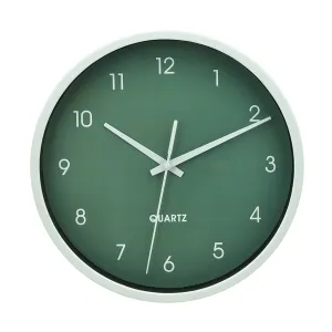 Enok Deep Green Wall Clock