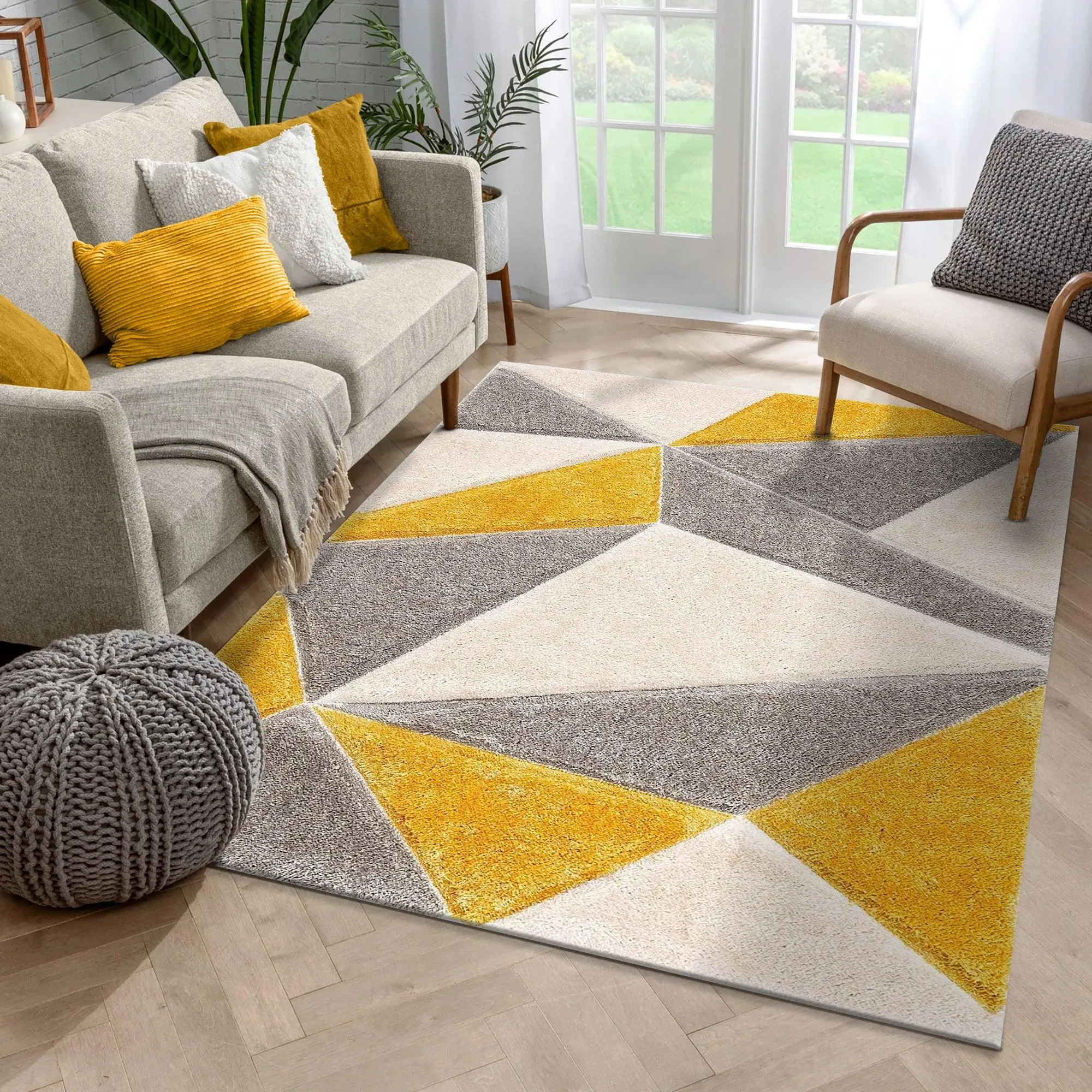 Farookht Shag Area Rugs for Living Room, Shaggy Floor Carpet for Bedroom, Girls Carpets, Kids Home Decor Rugs, Cute Luxury Non-Slip, F-SH-011