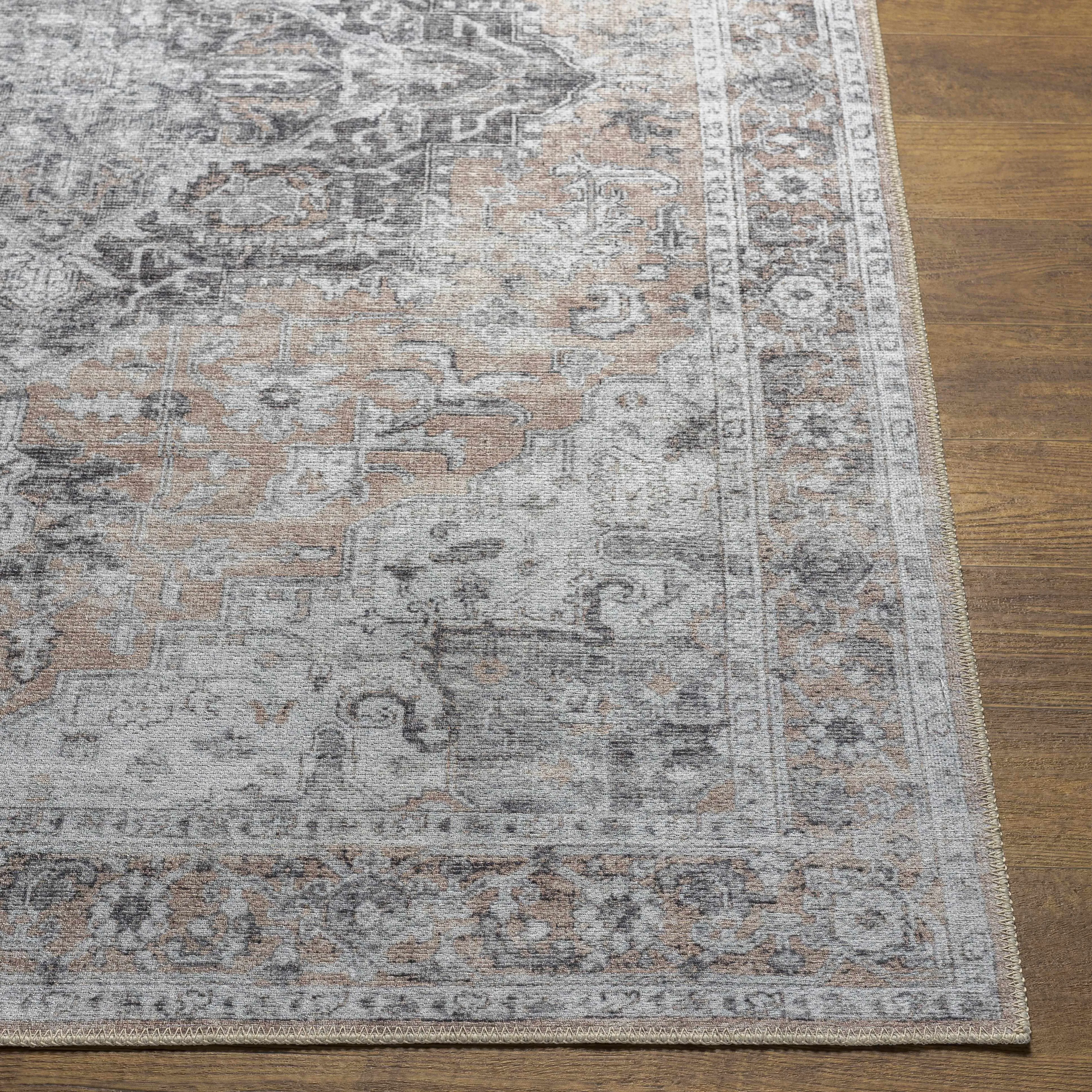 Fatih Washable Area Rug