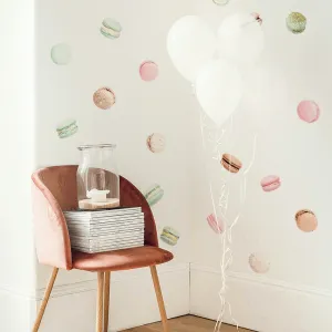 French Macaron Removable Wall Decals