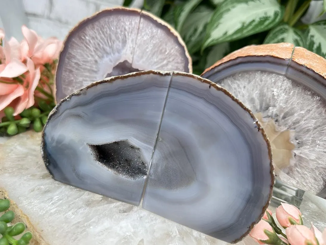 Geode Bookends