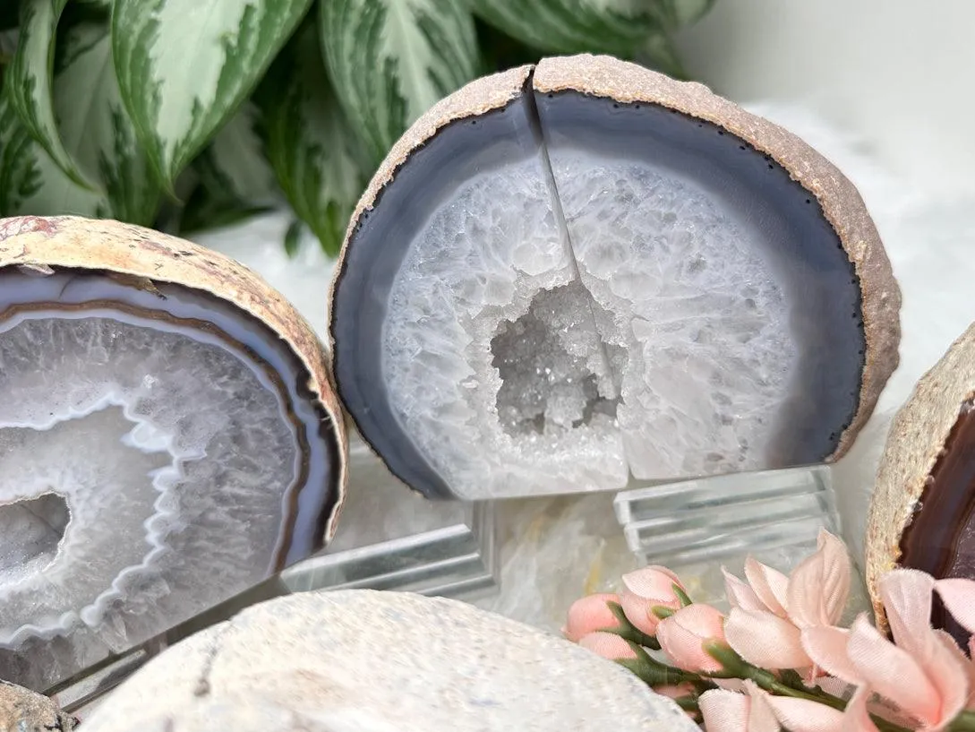 Geode Bookends