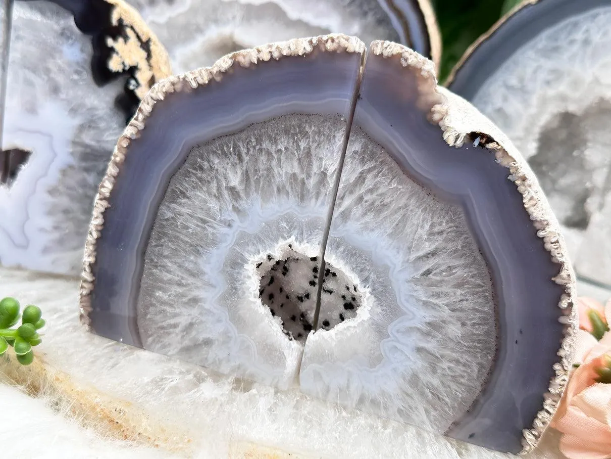 Geode Bookends