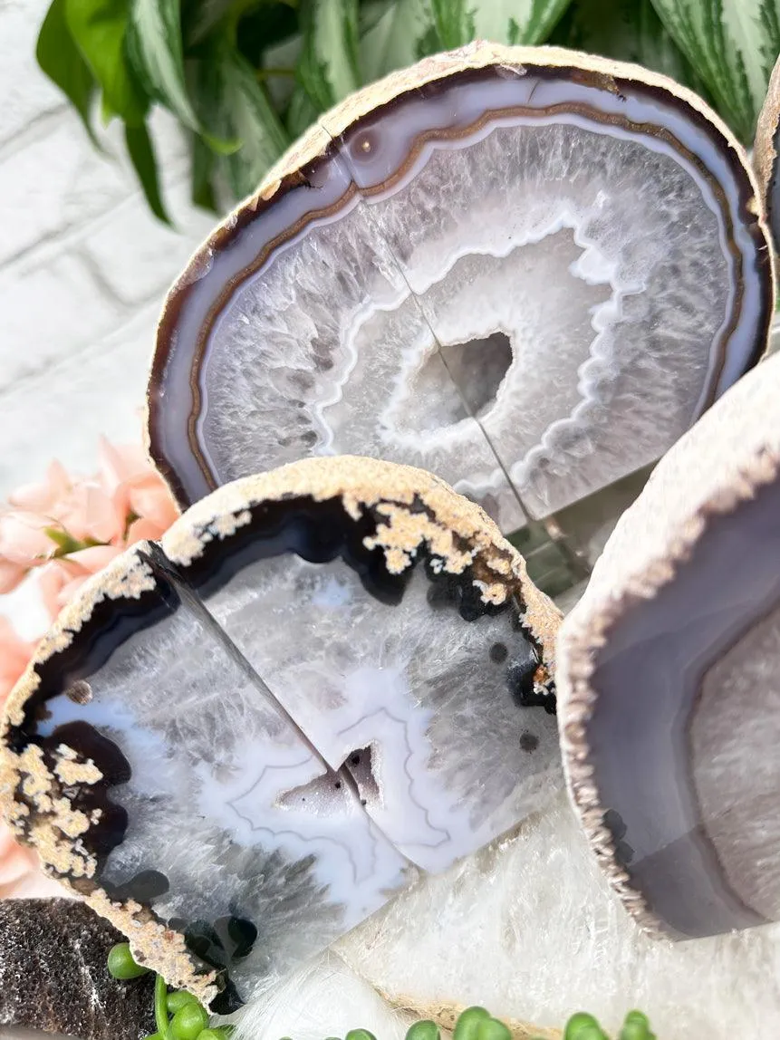 Geode Bookends