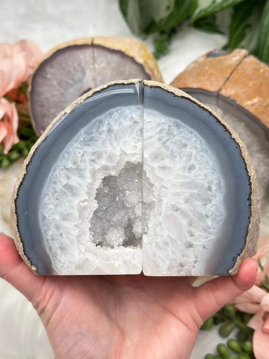 Geode Bookends