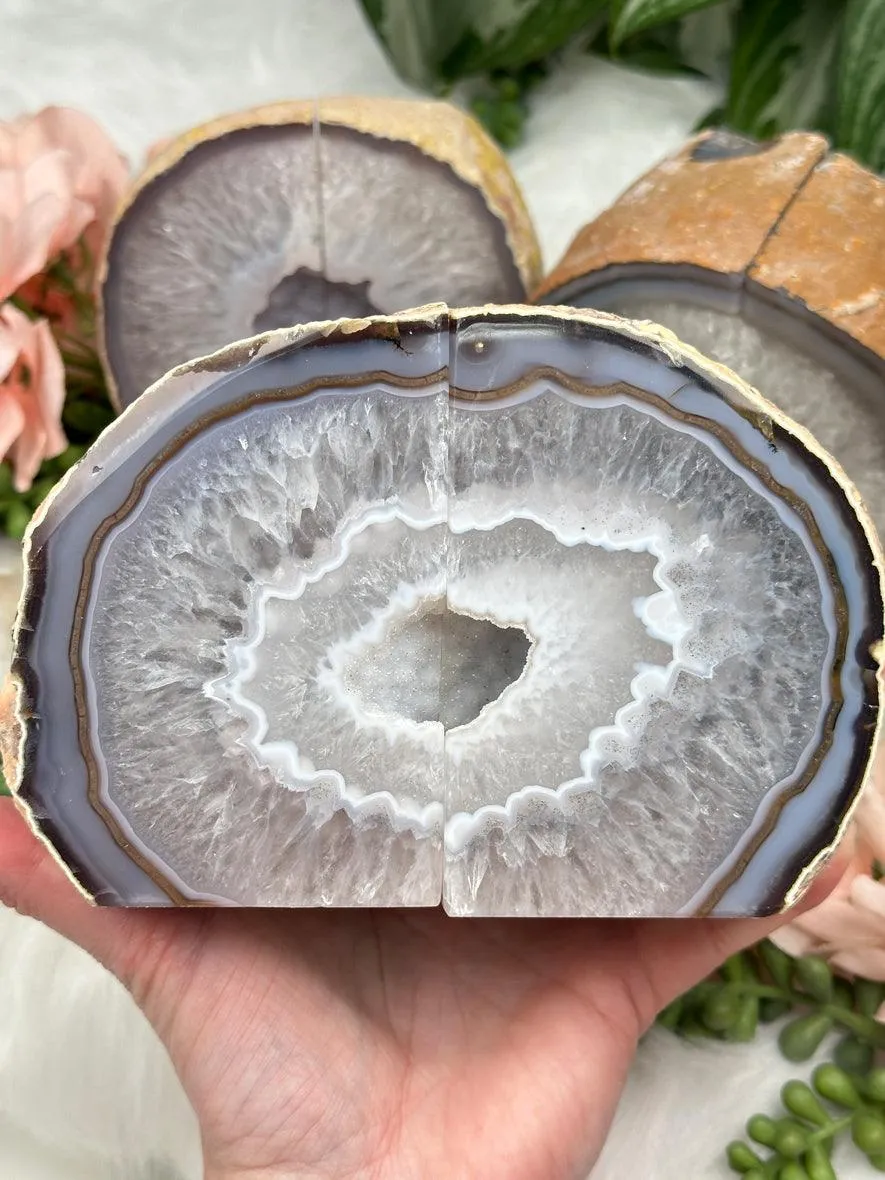 Geode Bookends