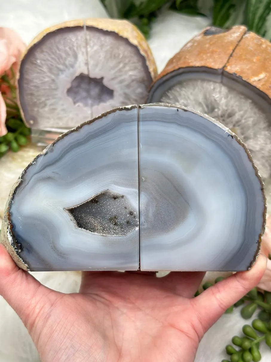 Geode Bookends