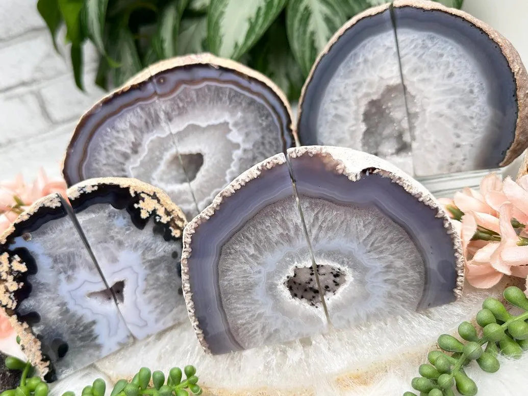 Geode Bookends