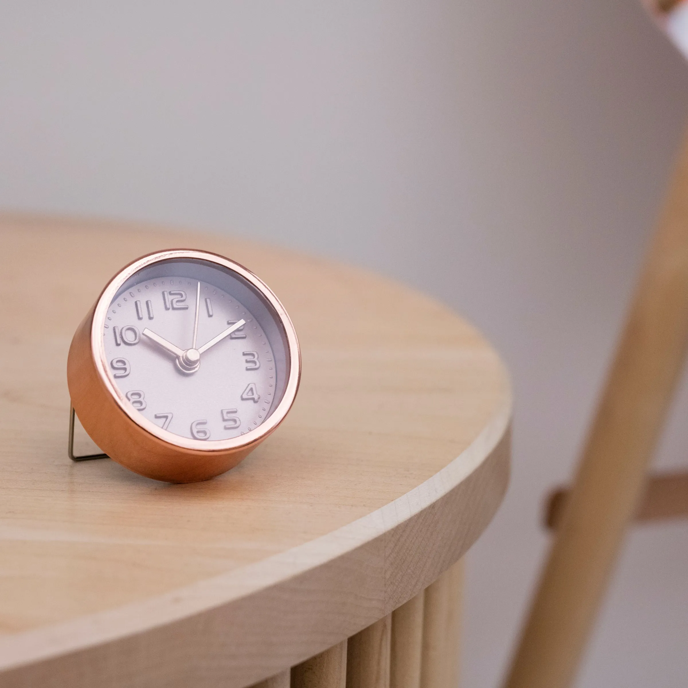 Gold And Copper Alarm Clock