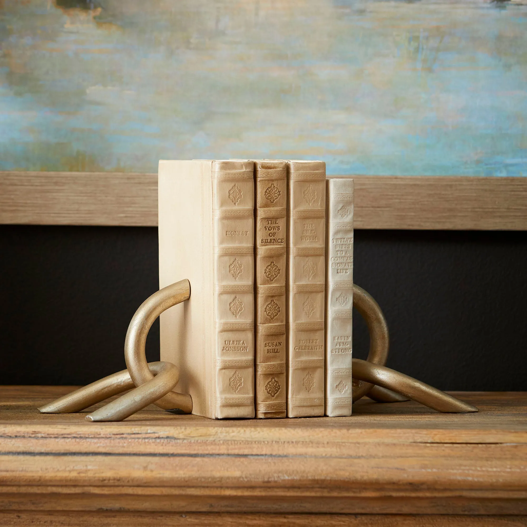 Goldie Locks Bookends-SM by Cyan