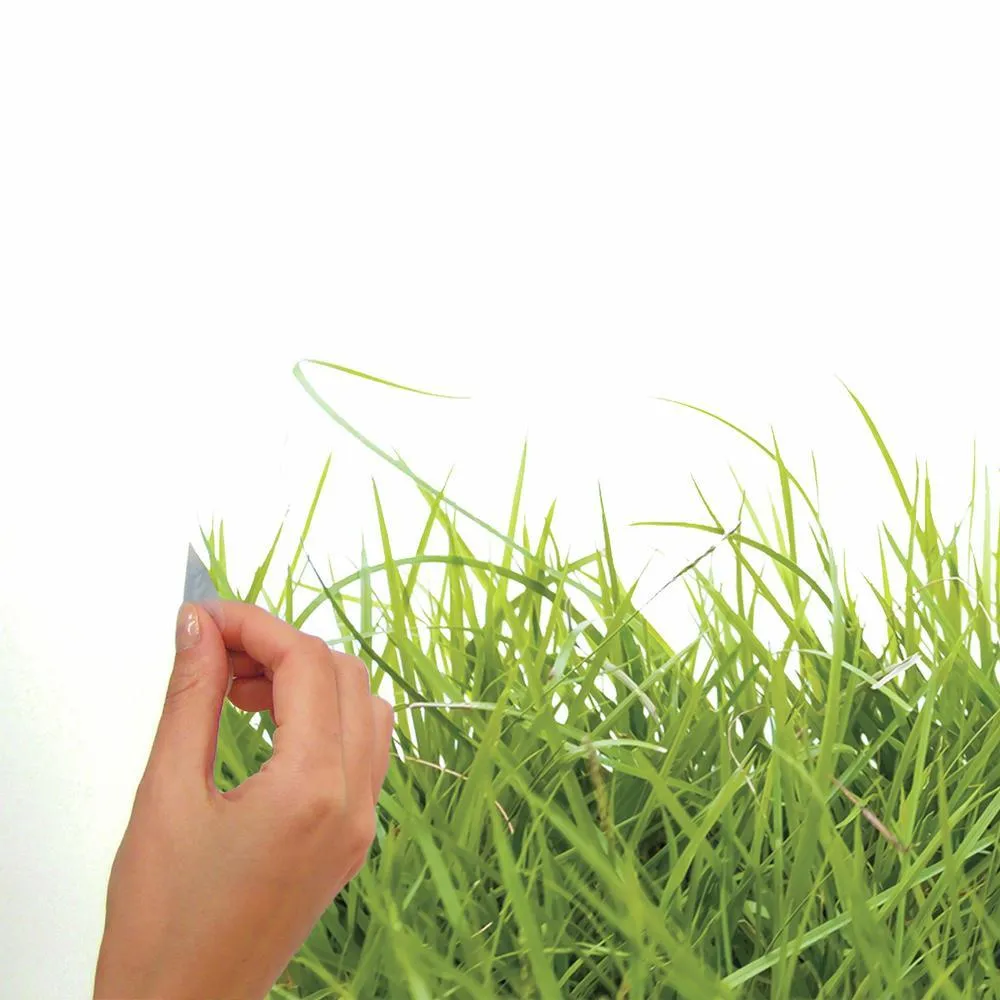 Grass Peel and Stick Giant Wall Decals