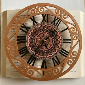 Handpainted Wall Clock