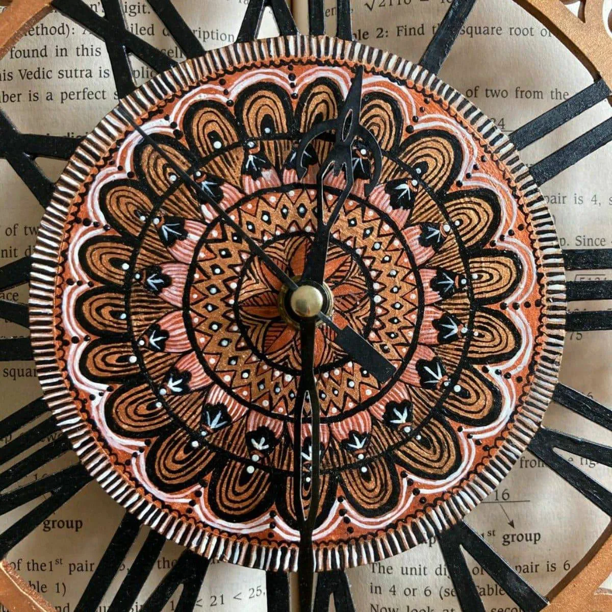 Handpainted Wall Clock