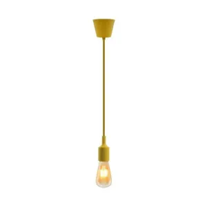 Hanging E27(Screw) Pendant Holder - Yellow