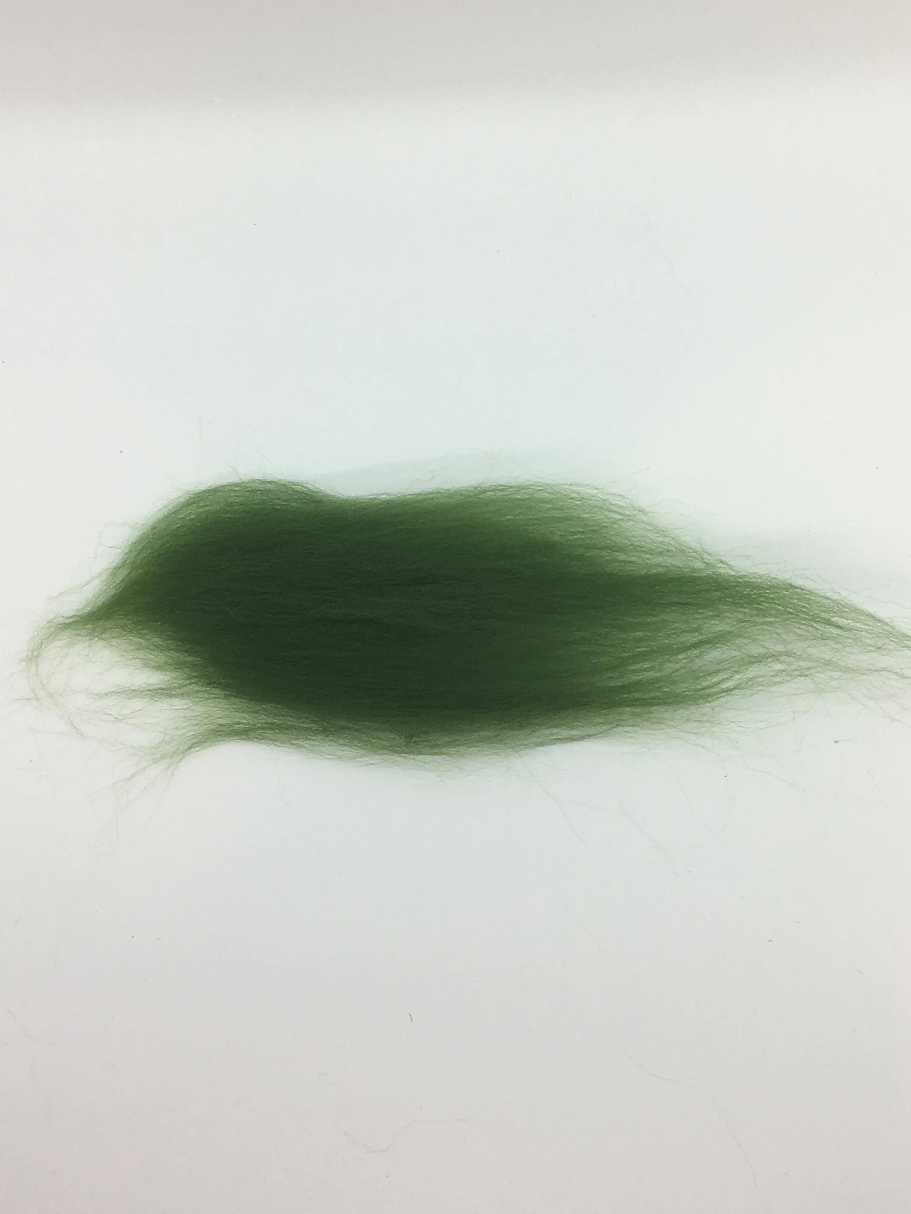 Hunter Green Merino Wool Top Roving